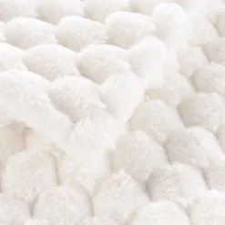 Plaid 220 x 240 cm Imitation Fourrure / Sherpa Frosty