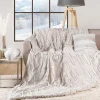 PLAID 180 x 220 CM IMITATION FOURRURE,SHERPA LYNX - 180x220cm - Beige