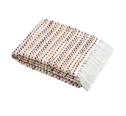 Plaid a franges Archy design et moderne