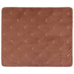 Plaid Collectionneur en flanelle 125x150cm rose - Atmosphera