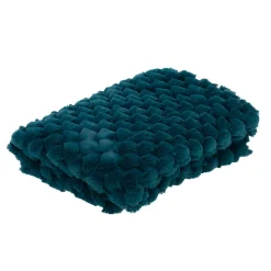 Plaid diana emeraude 130x170 c