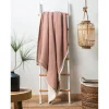 Plaid double gaze sherpa taupe 130x180