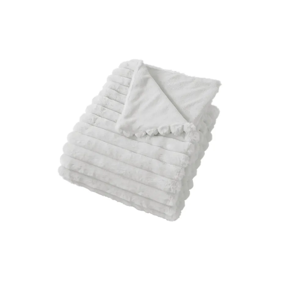 Plaid doux et flanelle Mathis design et moderne