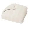 Plaid effet peluche et polaire Mountain
