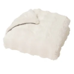 Plaid effet peluche et polaire Mountain