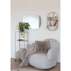 Plaid en fourrure synthétique beige 130x180 cm - Confort et Élégance