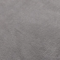 Plaid en microvelours doublé sherpa (130x150 cm - Gris Perle)