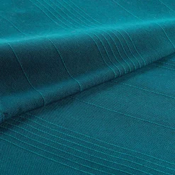 Plaid enroulable 180 x 220 cm Polycoton Lucile Bleu