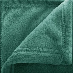Plaid flanelle 130 x 180 cm Atmosphera - Cèdre