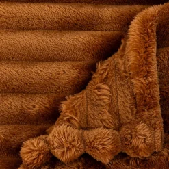 Plaid flanelle Mattias 130x170cm- Vert- Atmosphera