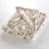 Plaid Imitation Fourrure et Sherpa 100% Polyester CHEYENNE Certifié OekoTEX 125 x 150 cm