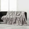 Plaid Imitation Fourrure "Caribou" 180x220cm Naturel