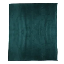 Plaid lulu GoodHome vert foncé L.180x l.150 cm
