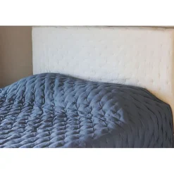 Plaid matelassé microfibre lavée 