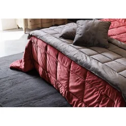 Plaid matelassé velours 