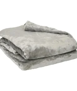 Plaid microflanelle 130x170 cm Perle