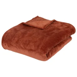 Plaid Ollis 180x230cm rose terracotta - Atmosphera