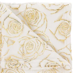 Plaid perle de rose 130x180 - Atmosphera