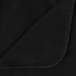 Plaid polaire - polaire - noir - 125x150 cm - Atmosphera