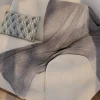 Plaid polaire Cocooning gris L.170 x l.120 cm