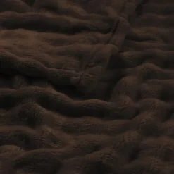Plaid polaire doux et chaux Noisette 150x180 cm SILBURY HILL