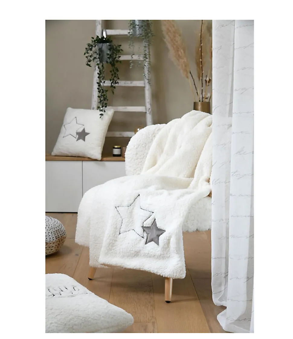 Plaid sherpa doux reves design et moderne