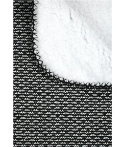 Plaid sherpa kookie design et moderne