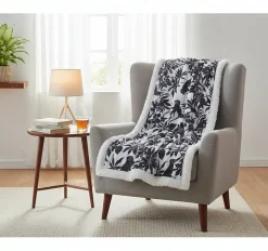 Plaid sherpa Sapajou design et moderne