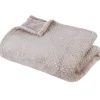 Plaid strass 125x150 - Beige- Atmosphera