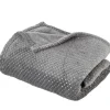 Plaid strass 125x150 - Gris- Atmosphera