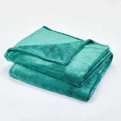 Plaid vert 150 x 180 cm GoodHome, Lulu