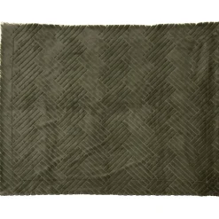 Plaid victoria kaki 130x170 cm