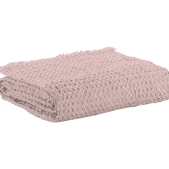 Plaid 130x160 cm Polyester Recyclé Blush