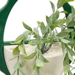 Plante artificelle suspendue Cheri 19,5x9cm- Beige- Atmosphera