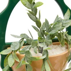 Plante artificelle suspendue Cheri 19,5x9cm- Beige- Atmosphera