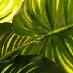 Plante artificielle - pot en ciment - H45 cm - Vert- Atmosphera