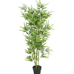 Plante artificielle avec pot Bambou 120 cm Vert