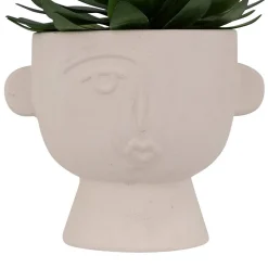 Plante artificielle Dusty H16cm- Multicolore- Atmosphera
