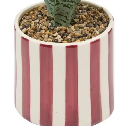 Plante artificielle en pot Cheri 11,5x11,5cm- Vert- Atmosphera
