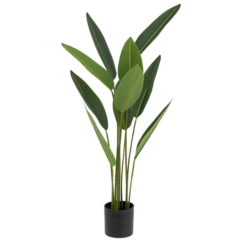 Plante artificielle strelitzia H97cm vert - Atmosphera
