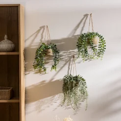 Plante artificielle suspendue Patri H47cm- Multicolore- Atmosphera