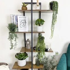 Plante succulente retombante artificielle 40/60cm lot de 3