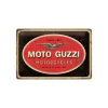 Plaque décorative en métal en relief 30x20 cm Moto Guzzi Logo