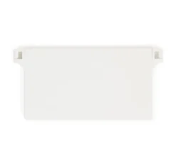 Plaque de lestage pour Stores Californiens 89mm - Blanc