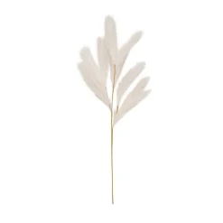 Plumeau artificiel rose 110cm lot de 3