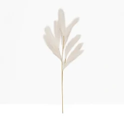 Plumeau artificiel rose 110cm lot de 3