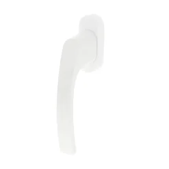 Poignée de fenêtre Minia PVC blanc l.2,9 x H.15,4 x P.6 cm