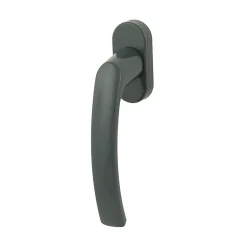 Poignée de fenêtre Miniac gris l.2,9 x H.14,5 x P.6 cm