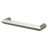 Poignée de meuble Droit GoodHome Keri effet nickel satin gris l.106mm x l.11mm x H. 27mm entraxe 96mm