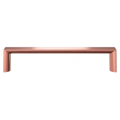 Poignée de meuble Droit GoodHome Dotz doré l.135mm x l.12mm x H. 26mm entraxe 128mm